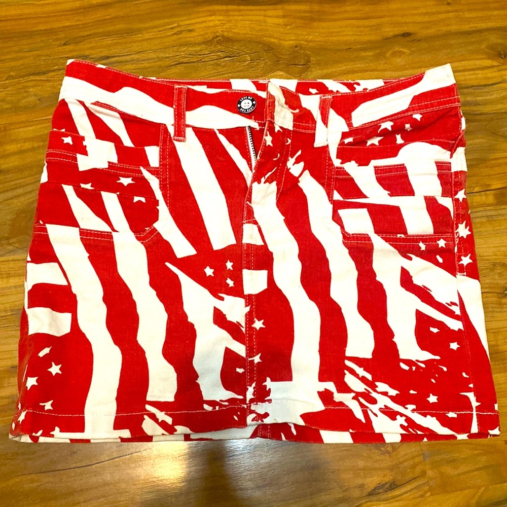 Fourth of July ~ Red & White Mini Skrit